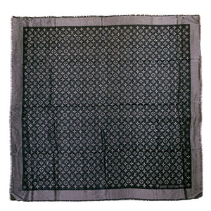 LOUIS VUITTON MONOGRAM DENIM SHAWL