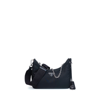 PRADA RE-EDITION 2005 SHOULDER BAG RE-NYLON BLACK SHW