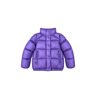 MONCLER KIDS DOWN JACKET PURPLE SIZE 6
