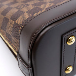 LOUIS VUITTON ALMA BB DAMIER EBENE CANVAS GHW