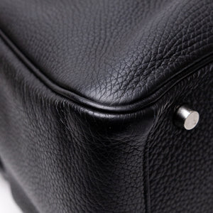 HERMES LINDY 30 CLEMENCE LEATHER SHW STAMP SQUARE Q