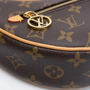 LOUIS VUITTON HALF-MOON LOOP BAGUETTE MONOGRAM CANVAS GHW (MICROSHIP)