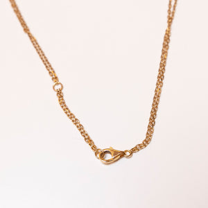 CARTIER LOVE NECKLACE WITH DIAMOND YELLOW GOLD / CERAMIC / DIAMOND
