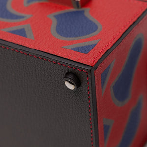 MOYNAT VANITY BOX BAG MULTICOLORED LEATHER SHW