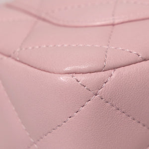 CHANEL 25P TOP HANDLE MINI FLAP BAG （MICROCHIP)