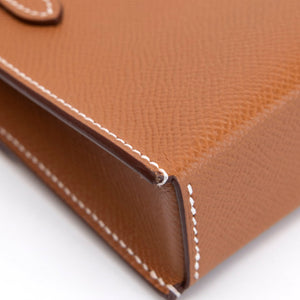 HERMES HERMESNAP WALLET EPSOM GOLD SHW STAMP G