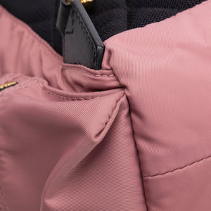BURBERRY MINI RUCKSACK PINK NYLON BACKPACK GHW