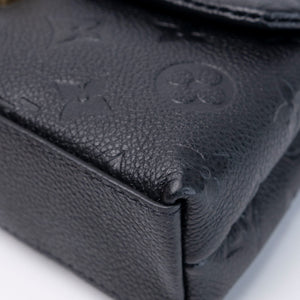 LOUIS VUITTON NANO MADELEINE MONOGRAM EMPREINTE LEATHER BLACK GHW (MICROCHIP)