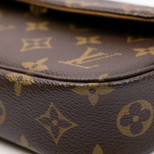LOUIS VUITTON IVY WALLET ON CHAIN MONOGRAM CANVAS GHW