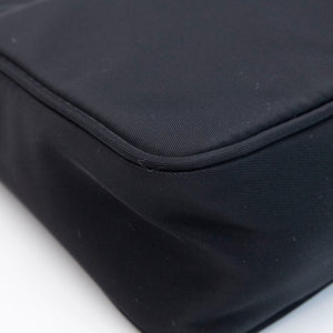 PRADA NYLON MINI TESSUTO SHOULDER BAG BLACK SHW