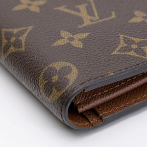LOUIS VUITTON BRAZZA WALLET MONOGRAM GHW (MICROCHIP)