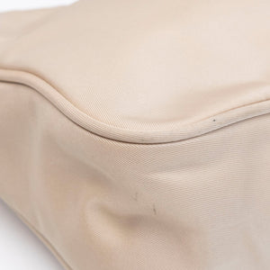 PRADA RE-EDITION 2000 SHOULDER BAG BEIGE NYLON SHW