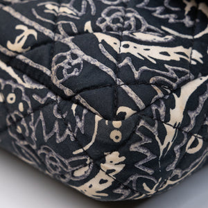 CHANEL BANDANA PRINT QUILTED FLAP BAG FABRIC MULTICOLOUR SHW