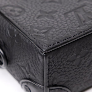 LOUIS VUITTON STEAMER WEARABLE WALLET BLACK BHW