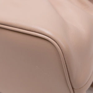 PRADA DADA SMALL NAPPA LEATHER BAG IVORY LAMBSKIN LEATHER GHW