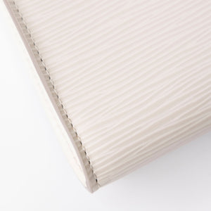 LOUIS VUITTON POCHETTE ACCESSORIES EPI LEATHER WHITE SHW