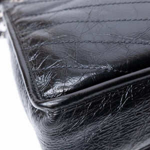 SAINT LAURENT MEDIUM NIKKI BLACK SHW