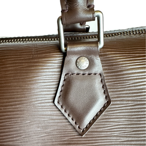 LOUIS VUITTON SPEEDY 30 EPI LEATHER BROWN SHW