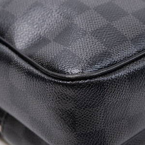 LOUIS VUITTON DAMIER GRAPHITE REM SHOULDER BAG N41446
