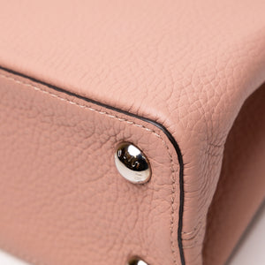 LOUIS VUITTON CAPUCINES BB LIGHT PINK TAURILLON CALFSKIN LEATHER SHW