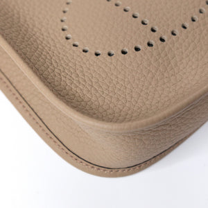 HERMES EVELYNE 16 CLEMENCE BEIGE MARFA GHW STAMP W