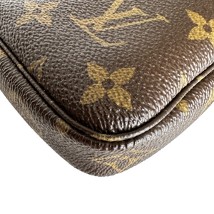 LOUIS VUITTON MONOGRAM MINI POCHETTE BROWN