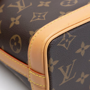 LOUIS VUITTON NANO NOE MONOGRAM CANVAS GHW (MICROCHIP)