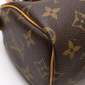 LOUIS VUITTON NANO SPEEDY MONOGRAM CANVAS GHW