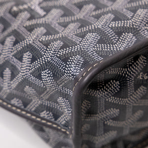 GOYARD MINI ANJOU TOTE BAG CANVAS / CALFSKIN GREY SHW