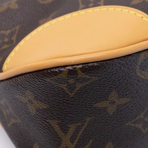 LOUIS VUITTON BOULOGNE PM MONOGRAM CANVAS/ LEATHER NATURAL GHW (MICROCHIP)