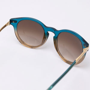 LOUIS VUITTON Z0733W BLUE / BEIGE GRADIENT ROSALIE SUNGLASSES GHW