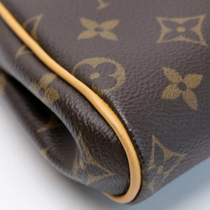 LOUIS VUITTON EVA POCHETTE MONOGRAM CANVAS GHW (MICROCHIP)