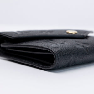 LOUIS VUITTON WALLET MONOGRAM EMPREINTE LEATHER GHW
