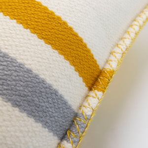 HERMES DYE SANGLE PILLOW CITRON / PAILLE
