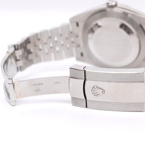 ROLEX DATEJUST 41 REF. 126300 SLATE DIAL SMOOTH BEZEL JUBILEE (2025)
