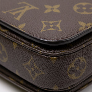 LOUIS VUITTON POCHETTE METIS EAST WEST BROWN / MUTICOLORED MONOGRAM CANVAS