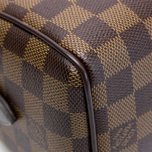 LOUIS VUITTON DAMIER EBENE SPEEDY BANDOULIERE 20 GHW (MICROCHIP)