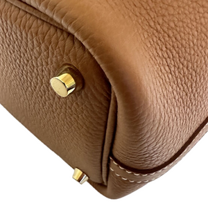 HERMES PICOTIN LOCK 18 GOLD GHW STAMP K