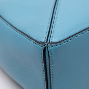 LOEWE MINI PUZZLE BAG CALFSKIN LIGHT BLUE SHW