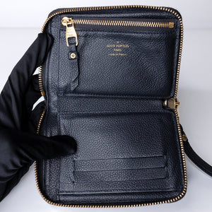 LOUIS VUITTON ZIPPY COIN PURSE MONOGRAM EMPREINTE GHW