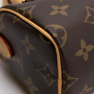 LOUIS VUITTON NANO SPEEDY MONOGRAM CANVAS GHW
