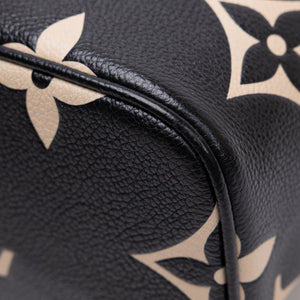 LOUIS VUITTON VANITY PM BLACK/BEIGE CALFSKIN GHW (MICROCHIP)
