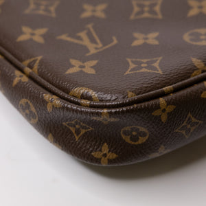 LOUIS VUITTON MULTI POCHETTE ACCESSORIES MONOGRAM CANVAS KHAKI GHW