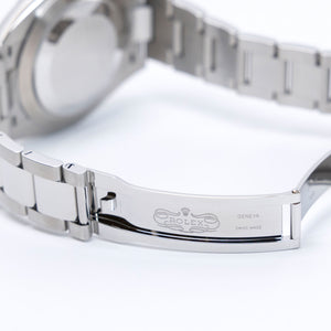 ROLEX DATEJUST 41 WHITE ROMAN DIAL FKUTED BEZEL