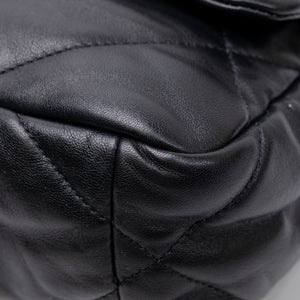 CHANEL SMALL 19 BAG LAMBSKIN BLACK MULTICOLOUR HARDWARE (MICROCHIP)
