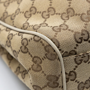 GUCCI GG SUPREME CANVAS SUKEY TOTE BAG SHW