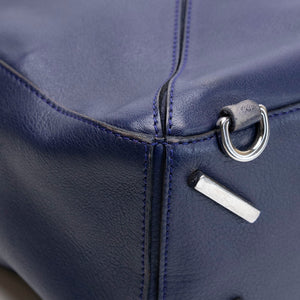 LOEWE MEDIUM PUZZLE BAG NAVY CALFSKIN SHW