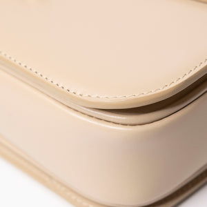 CELINE CLASSIQUE TRIOMPHE BAG SHINY CALFSKIN BEIGE GHW