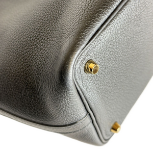 HERMES PICOTIN LOCK 18 BLACK GHW STAMP Z