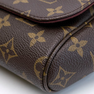 LOUIS VUITTON MONOGRAM FAVORITE MM MONOGRAM CANVAS GHW